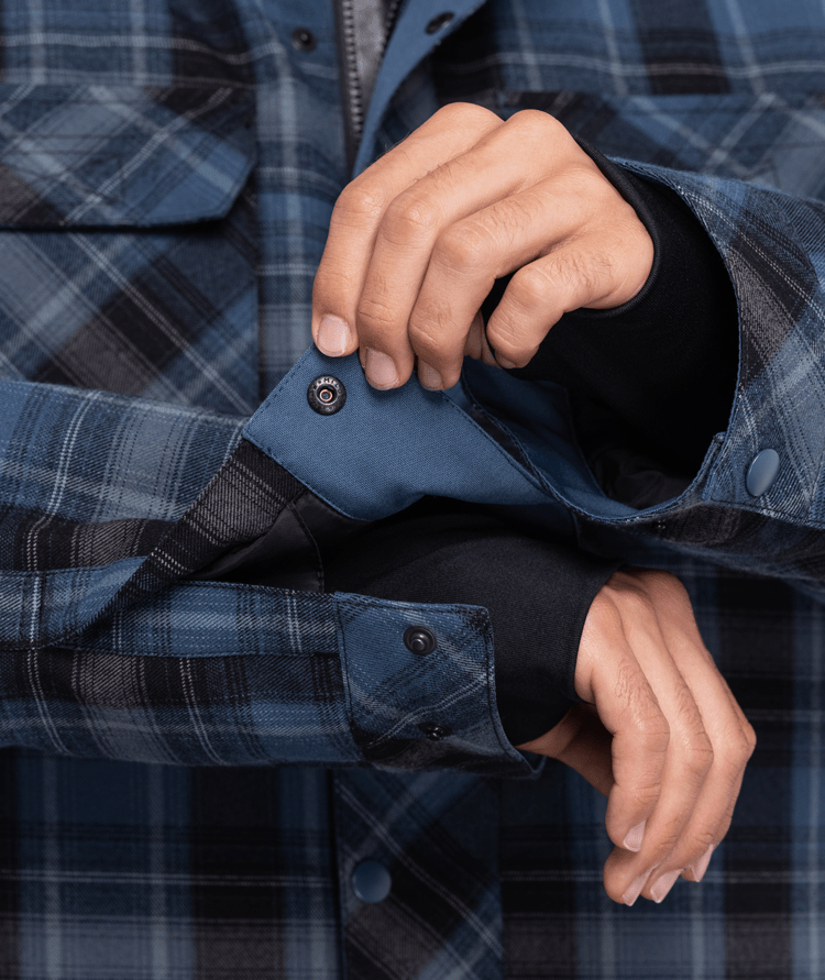 MANTEAU SNOW HOMME WOODLAND BLEU ORION 686 - DM2 SHOP