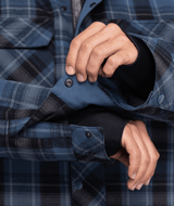 MANTEAU SNOW HOMME WOODLAND BLEU ORION 686 - DM2 SHOP