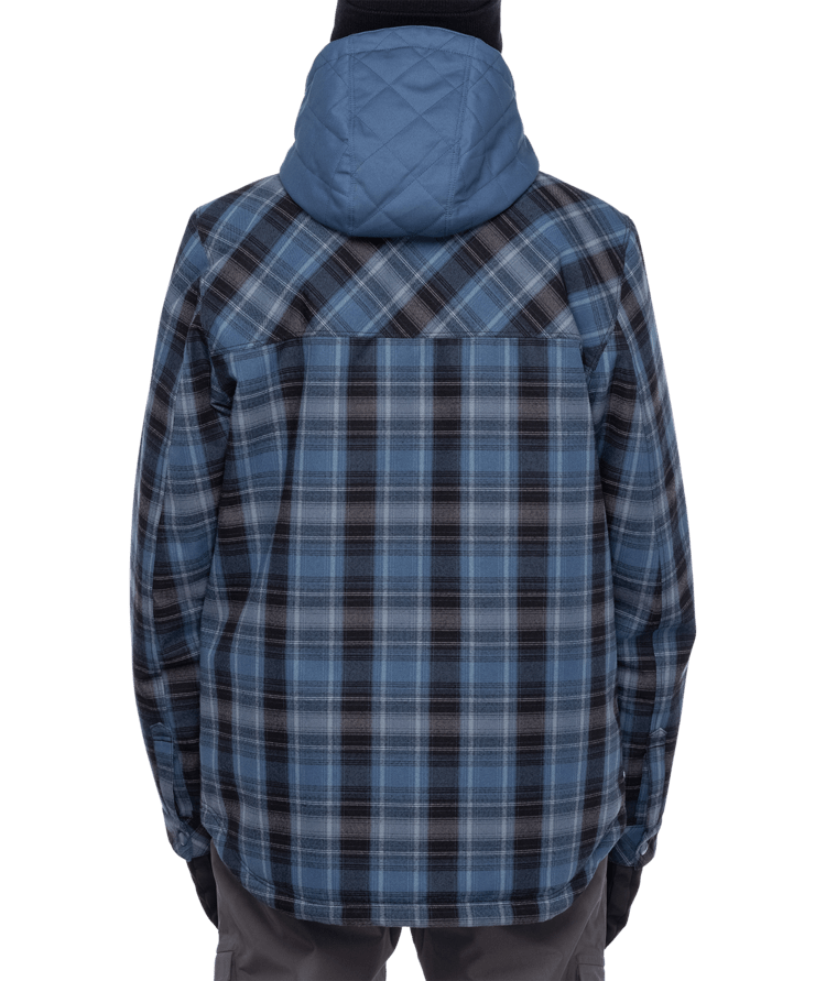 MANTEAU SNOW HOMME WOODLAND BLEU ORION 686 - DM2 SHOP