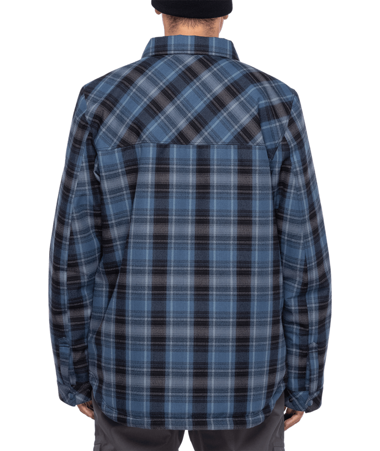 MANTEAU SNOW HOMME WOODLAND BLEU ORION 686 - DM2 SHOP