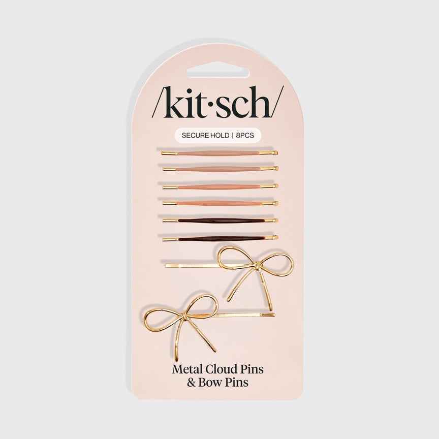 KITSCH - PINCES POUR CHEVEUX - ROSEWOOD