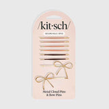 KITSCH - PINCES POUR CHEVEUX - ROSEWOOD