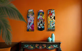 SKATE DECK WALL MOUNT DISPLAY - CROCHET MURALE POUR SKATE
