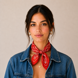 LADY JUNE - SILK SCARF - BANDANA CLS
