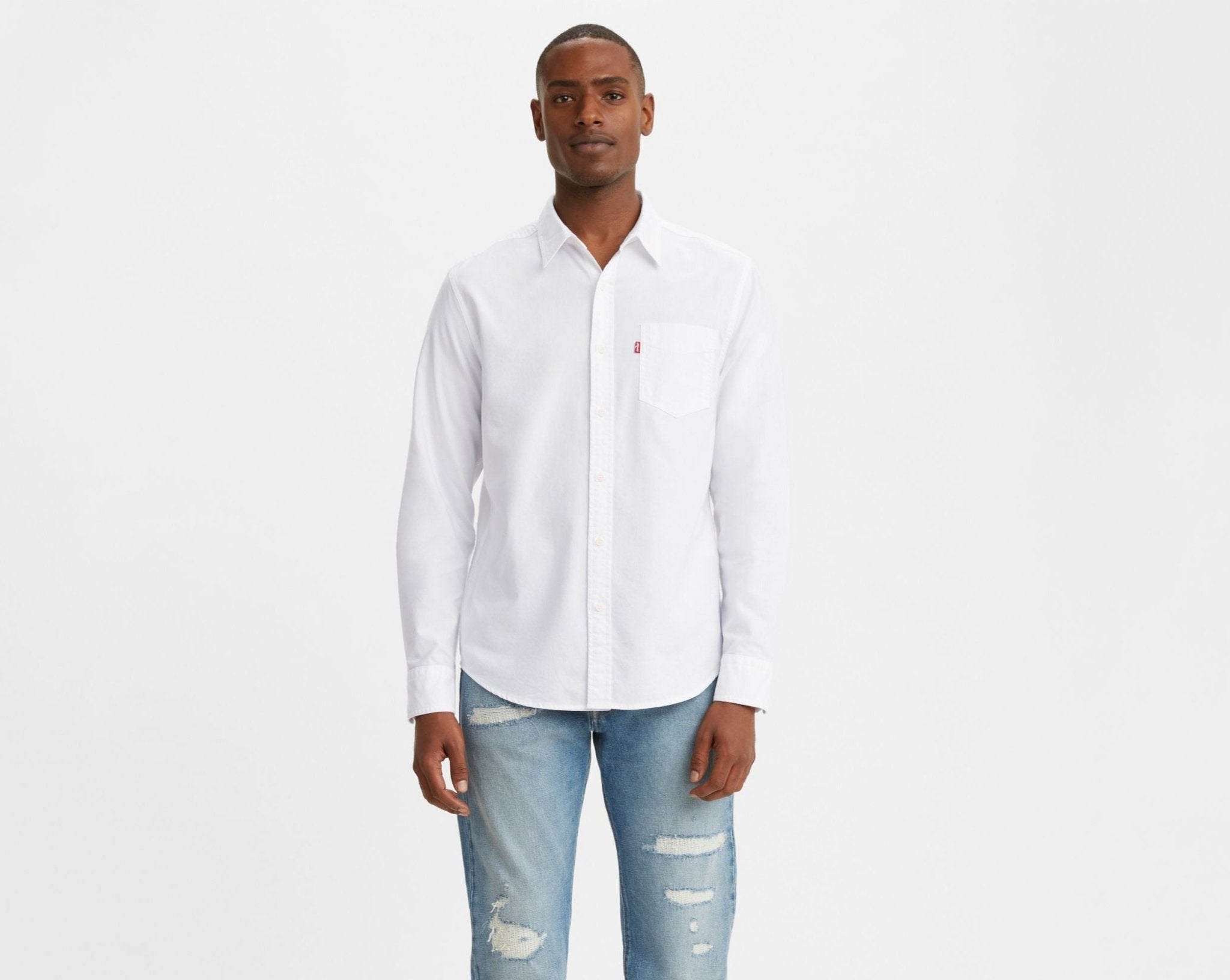 CHEMISE CLASSIQUE BLANCHE HOMME LEVI'S - DM2 SHOP
