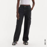 JEANS LEVI'S 94' BAGGY CARGO NOIR FEMME - DM2 SHOP