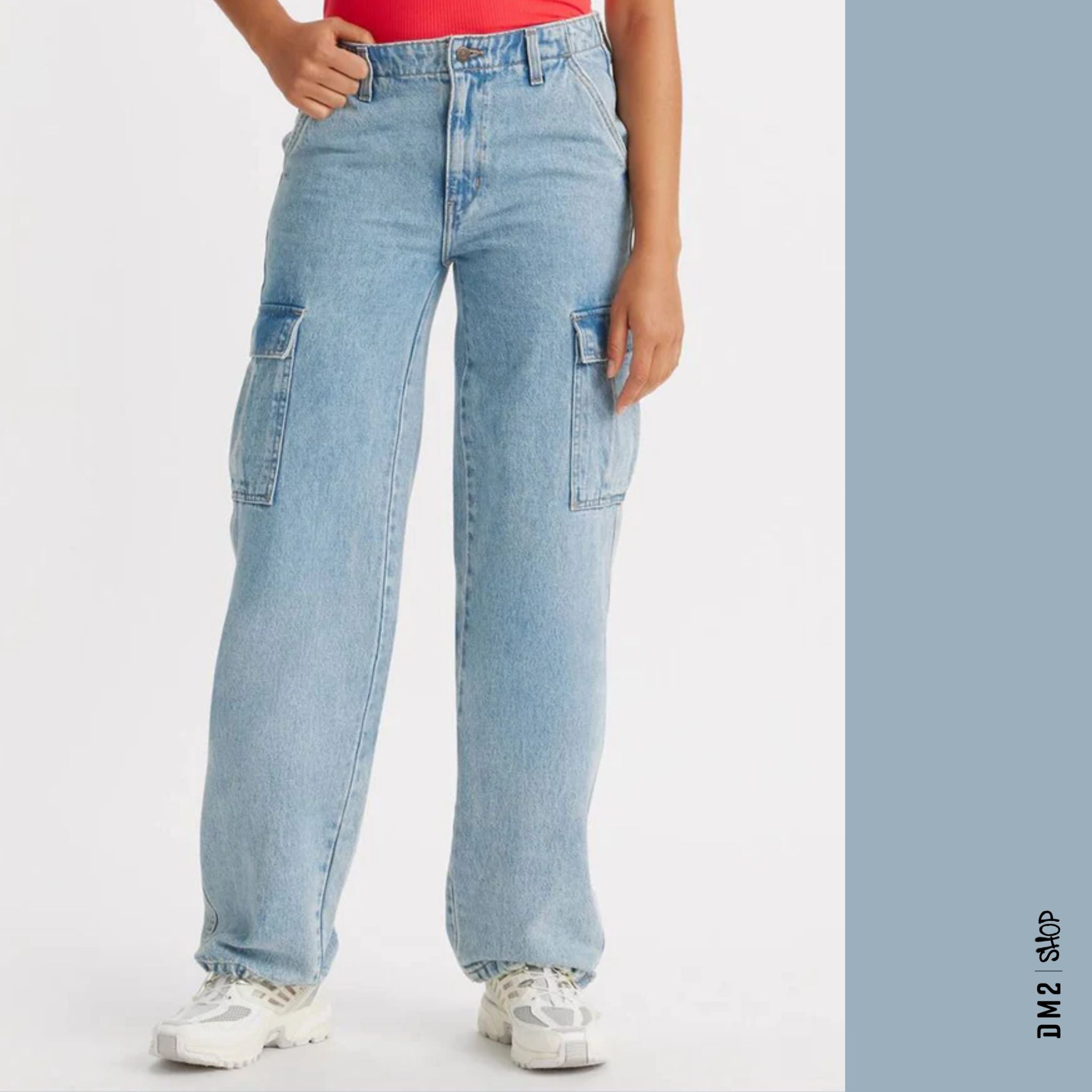 JEANS LEVI'S 94' BAGGY CARGO DENIM FEMME - DM2 SHOP