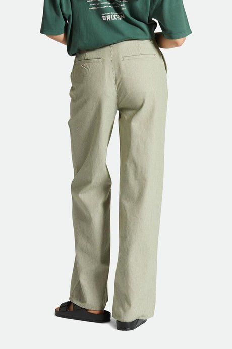 PANTALON VICTORY WIDE VERT FEMME BRIXTON - DM2 SHOP
