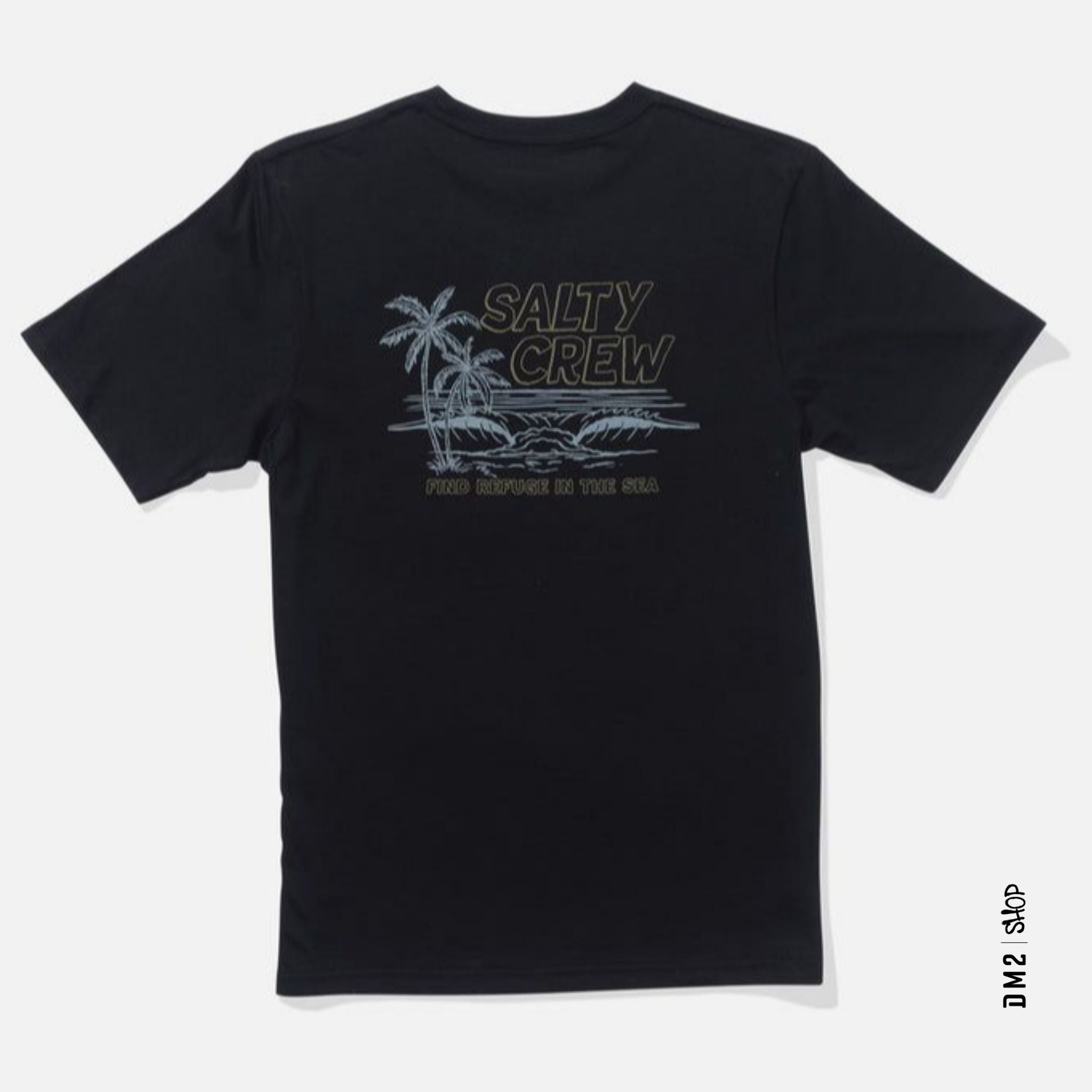 T - SHIRT PREMIUM HOMME A FRAME NOIR, SALTY CREW - DM2 SHOP