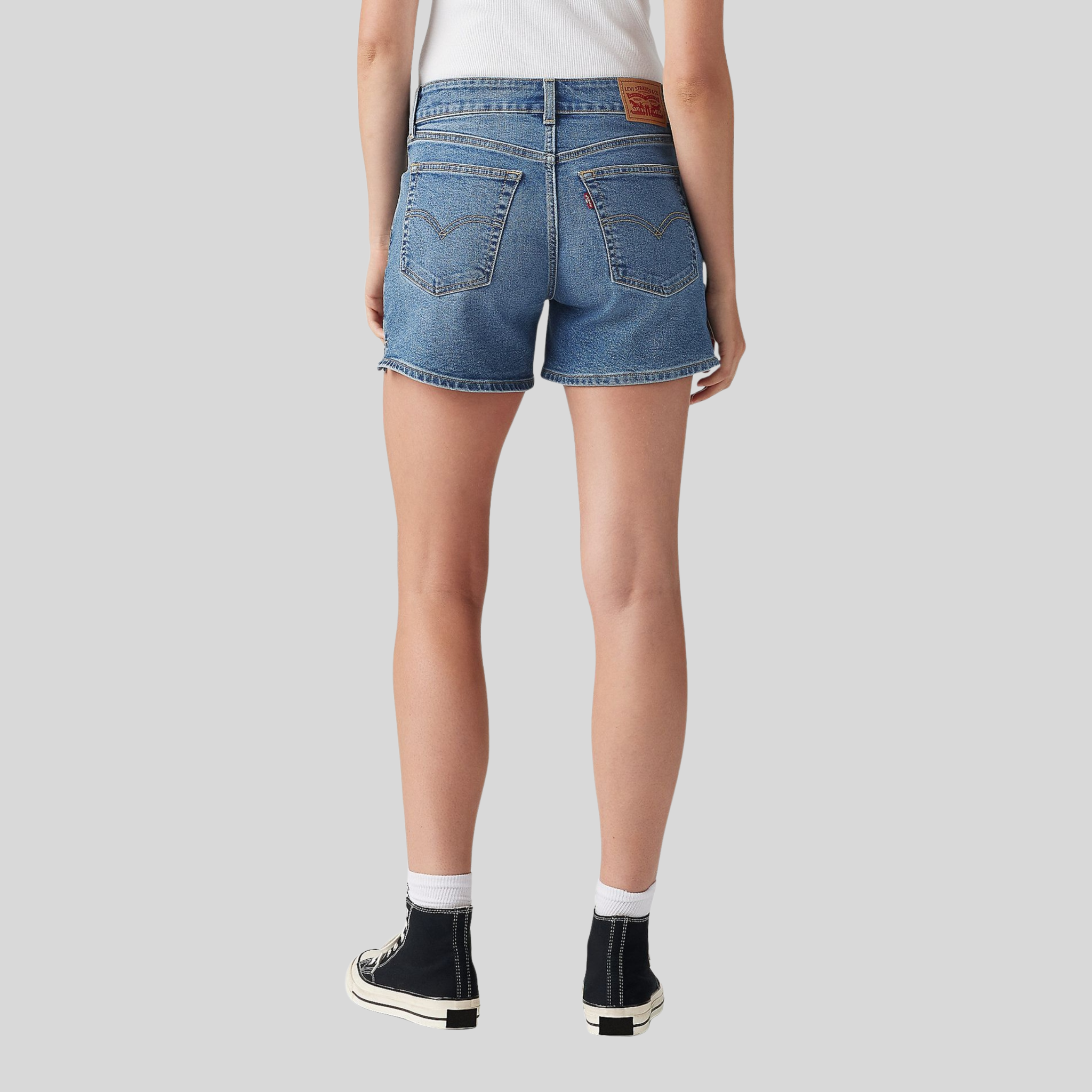 LEVI'S - SHORT FEMME - A-LINE BLUE