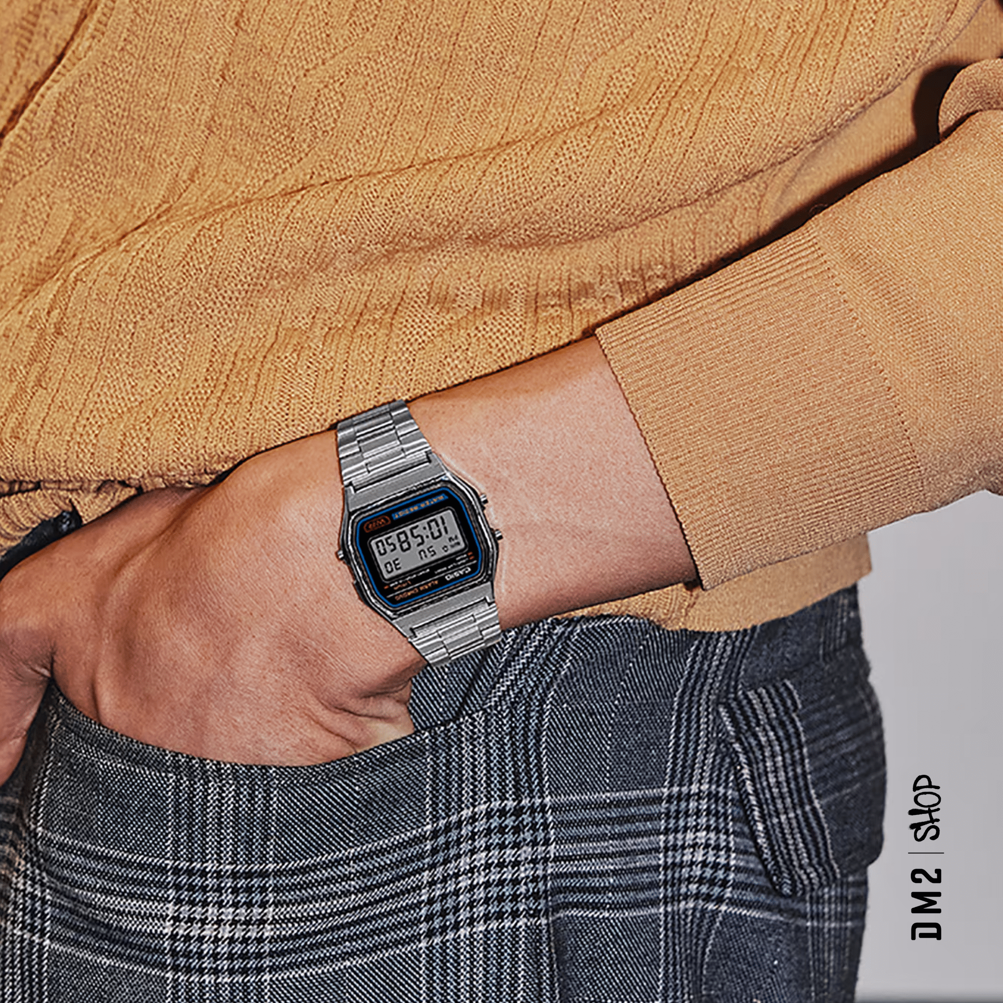 MONTRE CASIO VINTAGE A158W - 1 - DM2 SHOP