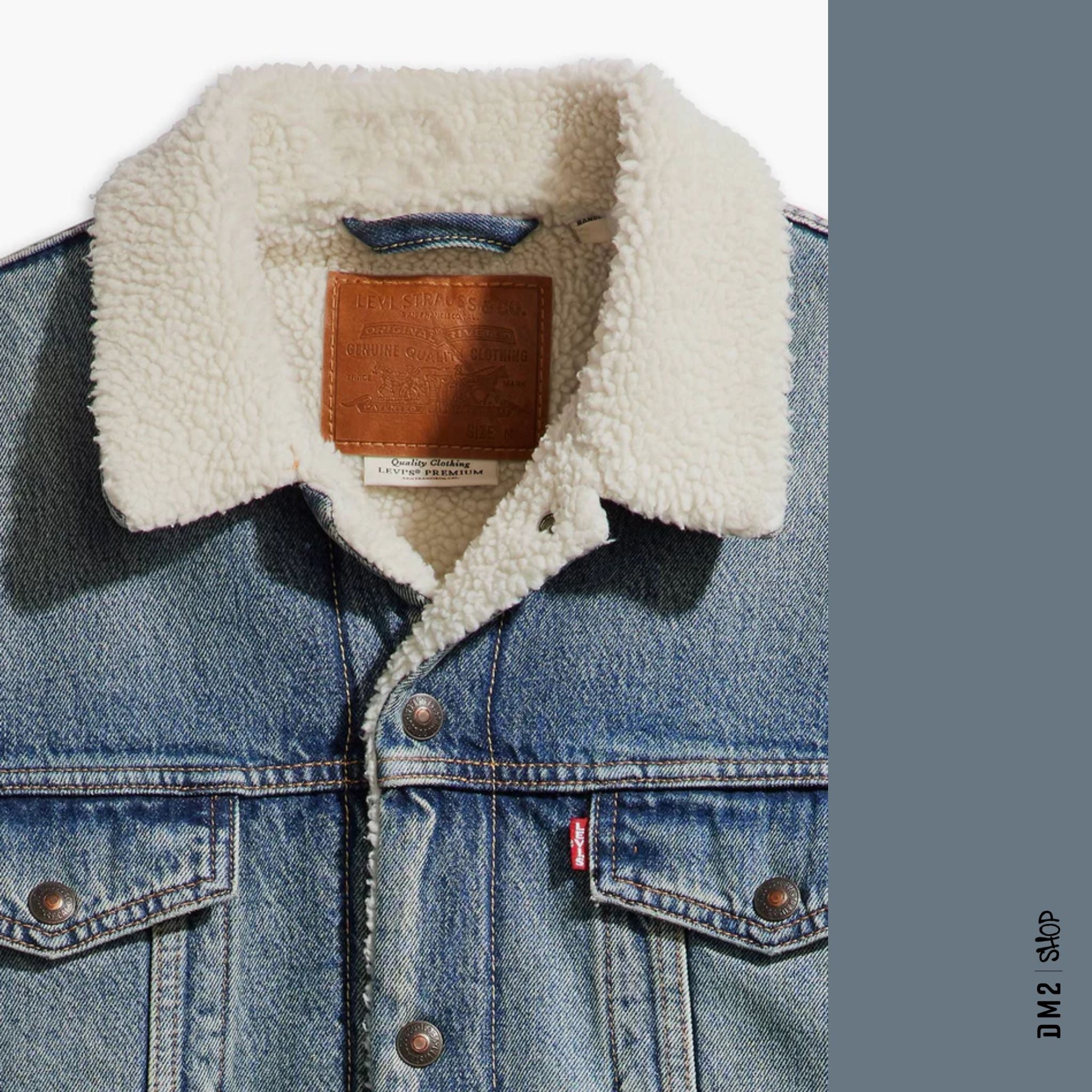 MANTEAU SHERPA TRUCKER RELAXED HOMME LEVI'S - DM2 SHOP