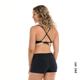 SHORT FEMME ALDA VAPOR NOIR, EIDON - DM2 SHOP