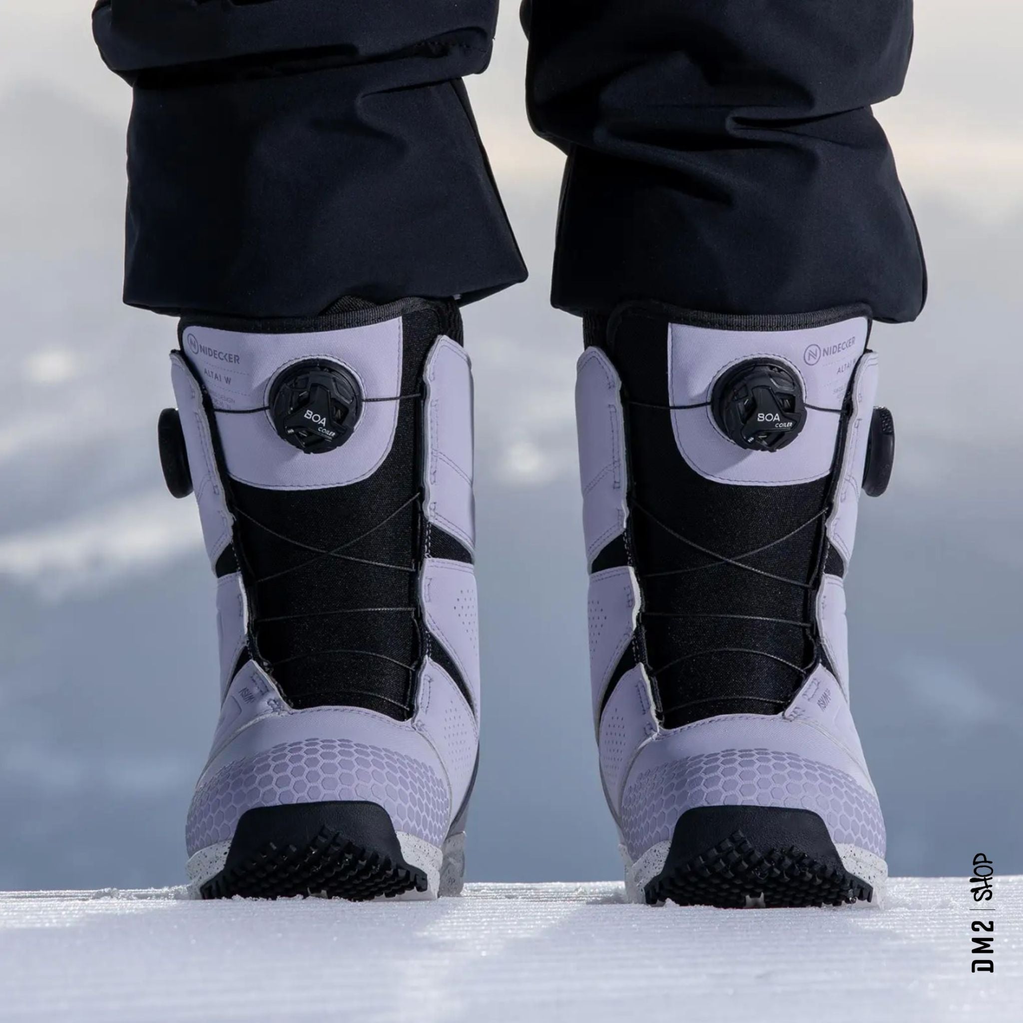 BOTTES SNOW FEMME ALTAI LAVENDRE NIDECKER - DM2 SHOP