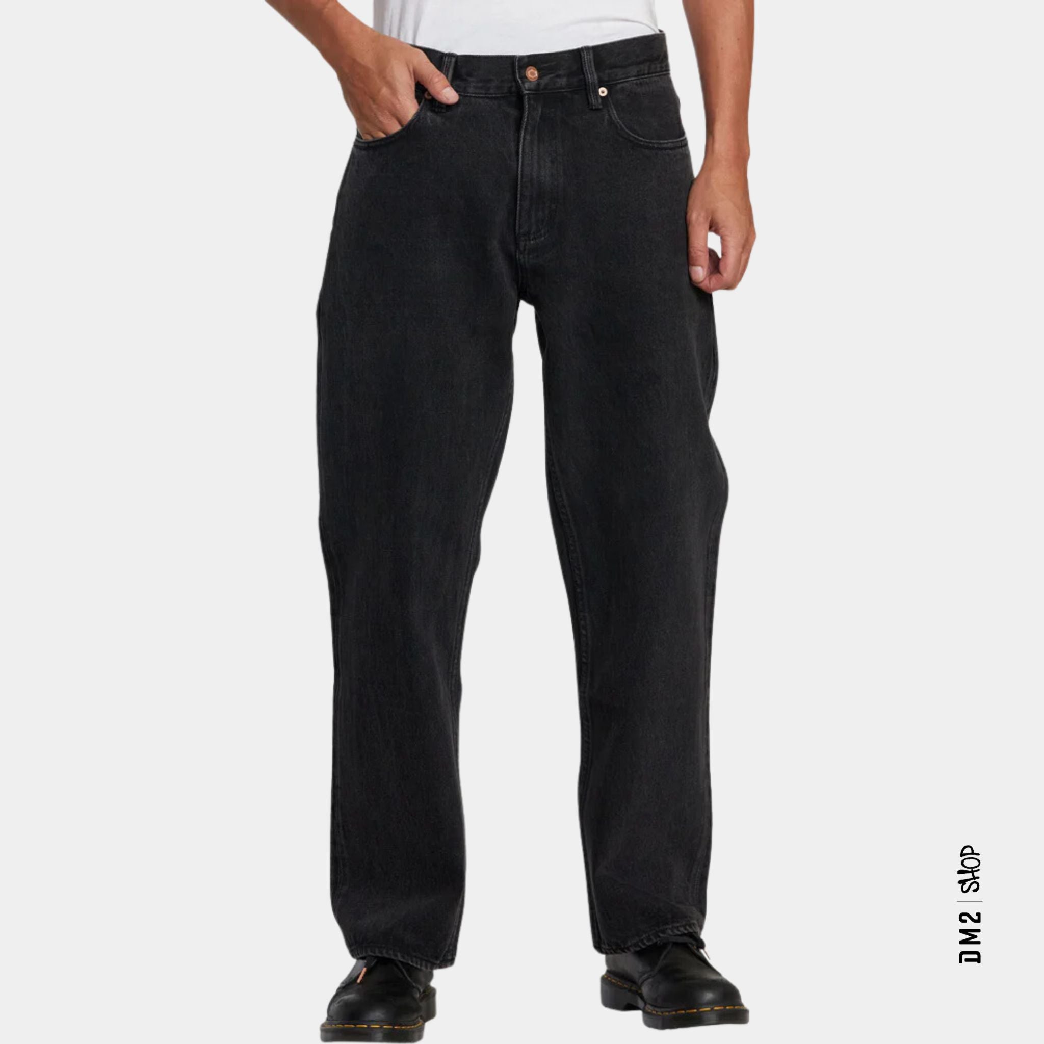 JEANS HOMME AMERICANA DAYSHIFT NOIR, RVCA - DM2 SHOP