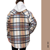 MANTEAU VILLE FEMME ANNABELLE PLAID NANA - DM2 SHOP