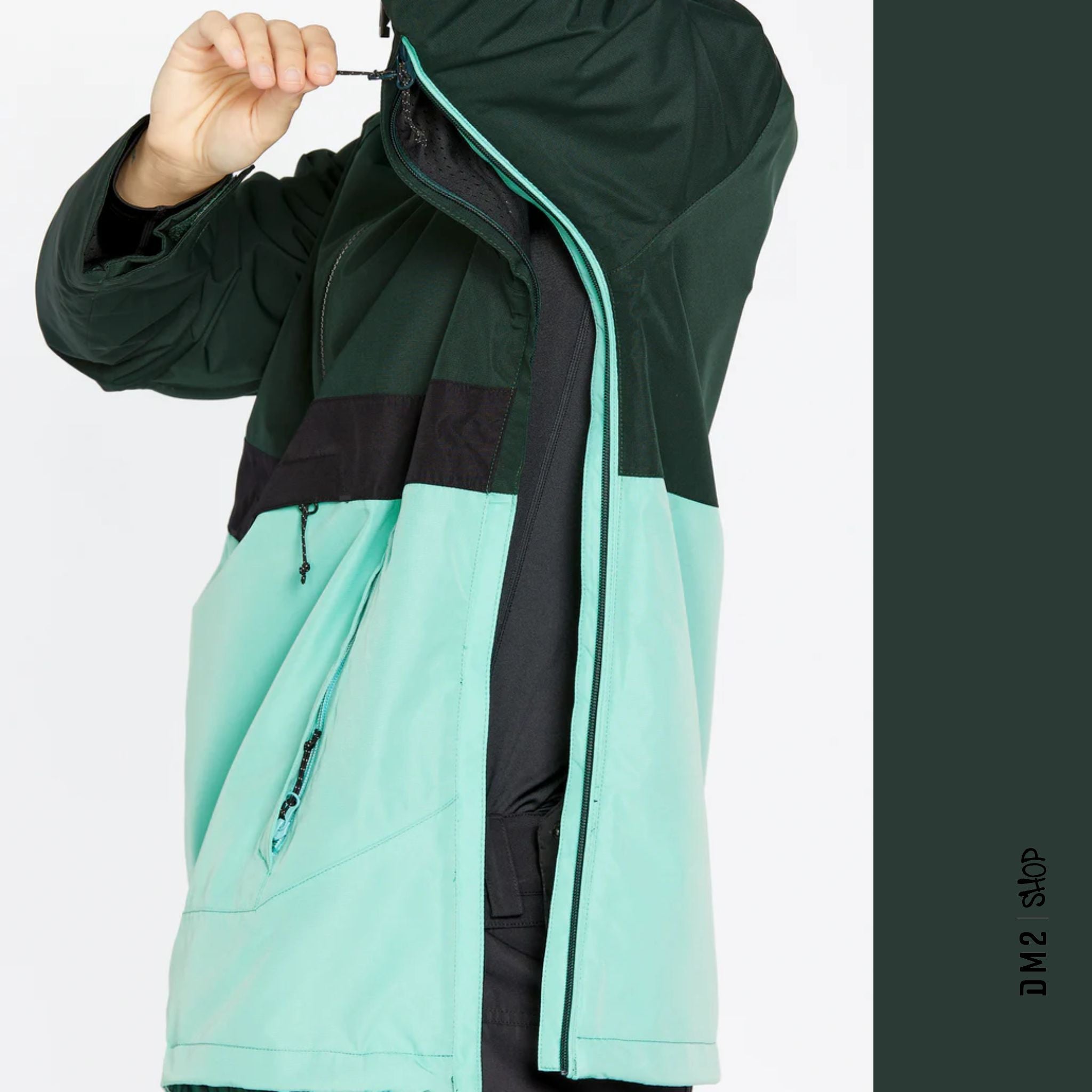 ANORAK FEMME ASHFIELD WASABI, VOLCOM - DM2 SHOP