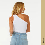CAMISOLE RIP CURL ASYM RIB BLANCHE - DM2 SHOP