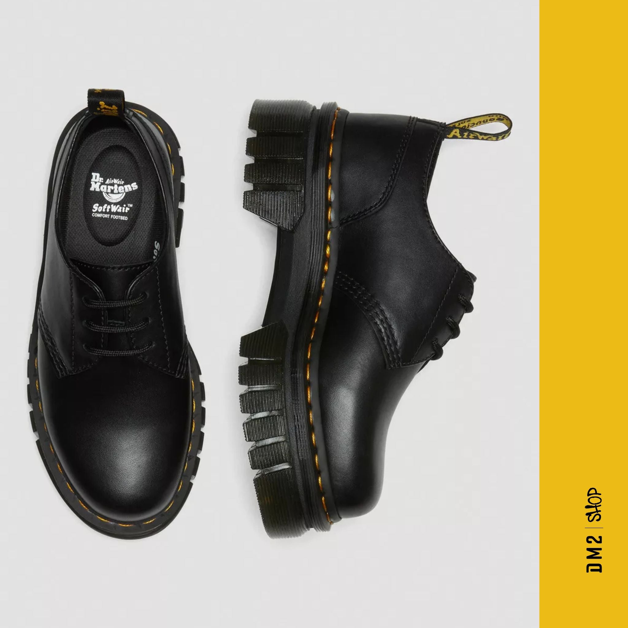 CHAUSSURES AUDRICK NAPPA PLATFORM NOIR, DR.MARTENS - DM2 SHOP