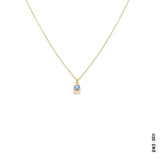 COLLIER AURORE BOREAL 14K LOST & FAUNE - DM2 SHOP