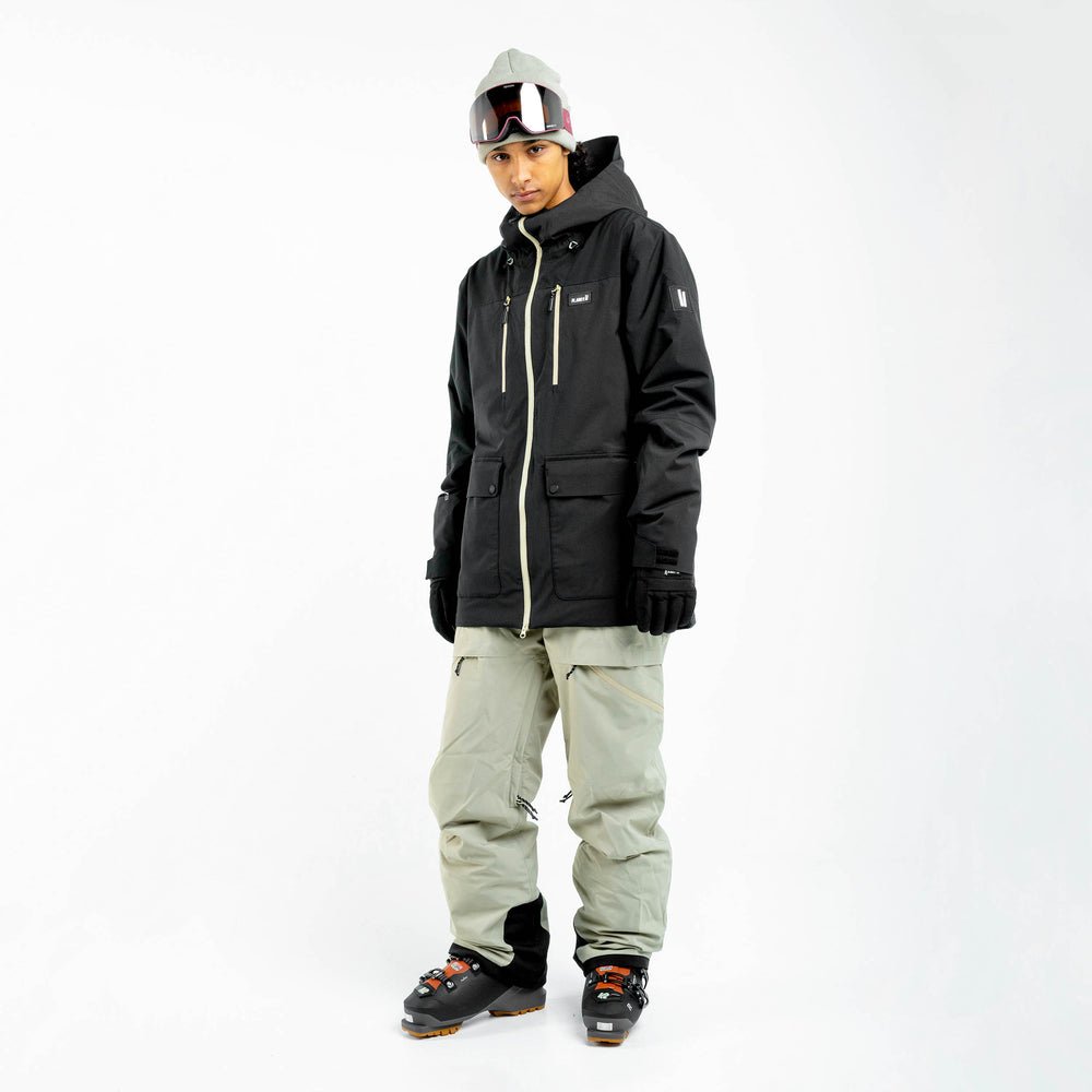 MANTEAU SKI HOMME GOOD TIMES NOIR PLANKS - DM2 SHOP