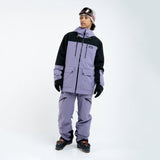 MANTEAU SKI HOMME GOOD TIMES MAUVE PLANKS - DM2 SHOP