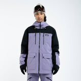 MANTEAU SKI HOMME GOOD TIMES MAUVE PLANKS - DM2 SHOP