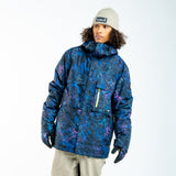 MANTEAU SKI ISOLÉ SLIDE AWAY DEEP SPACE PLANKS - DM2 SHOP
