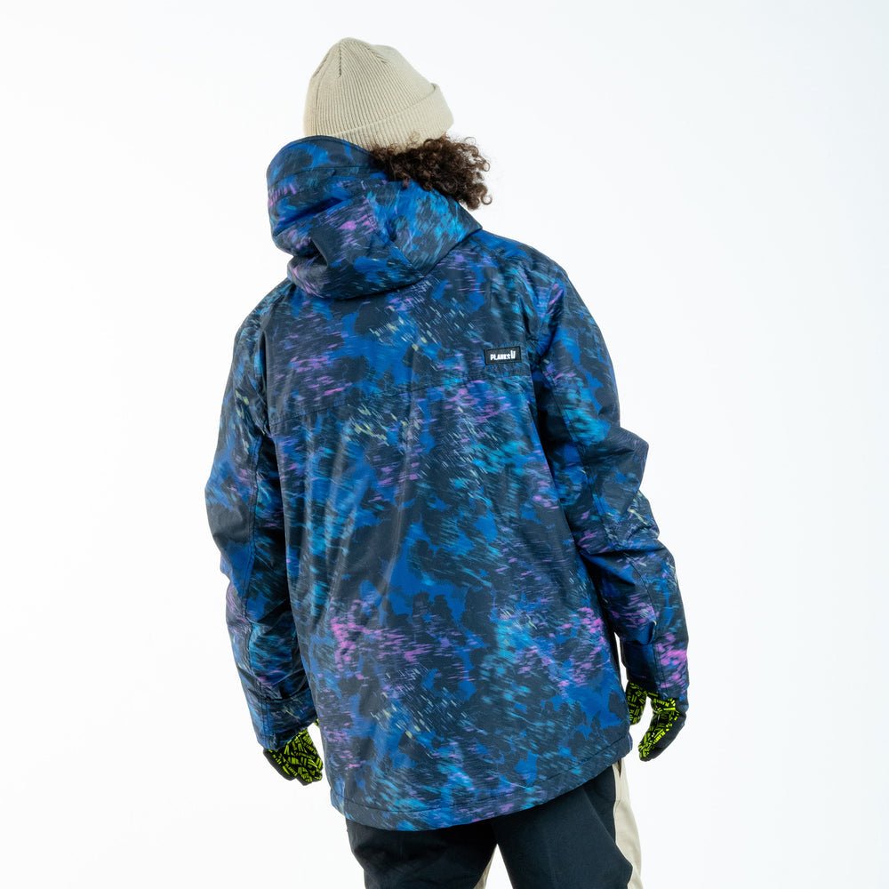 MANTEAU SKI ISOLÉ SLIDE AWAY DEEP SPACE PLANKS - DM2 SHOP