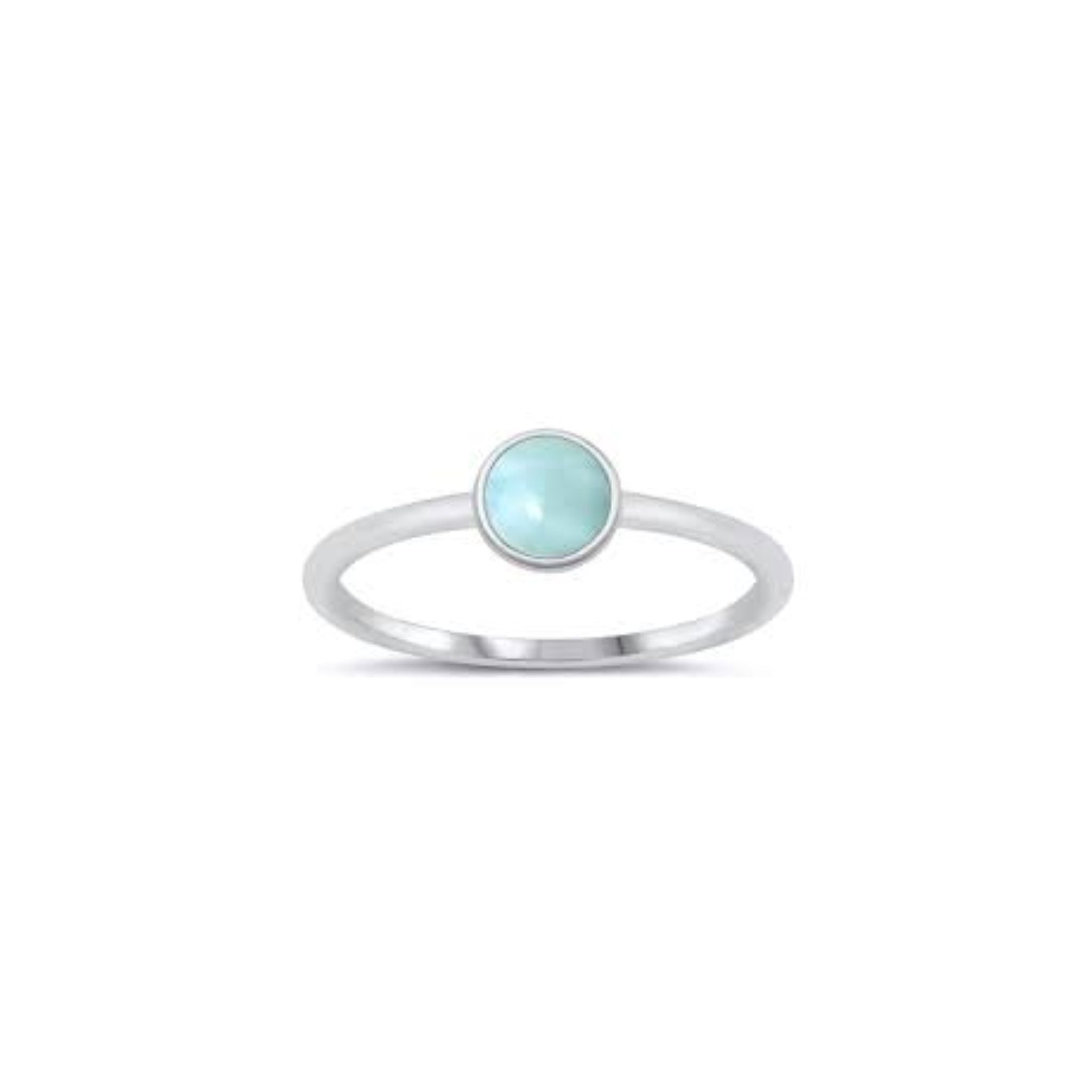 BAGUE AZUR ARGENT, CREATIVAL - DM2 SHOP