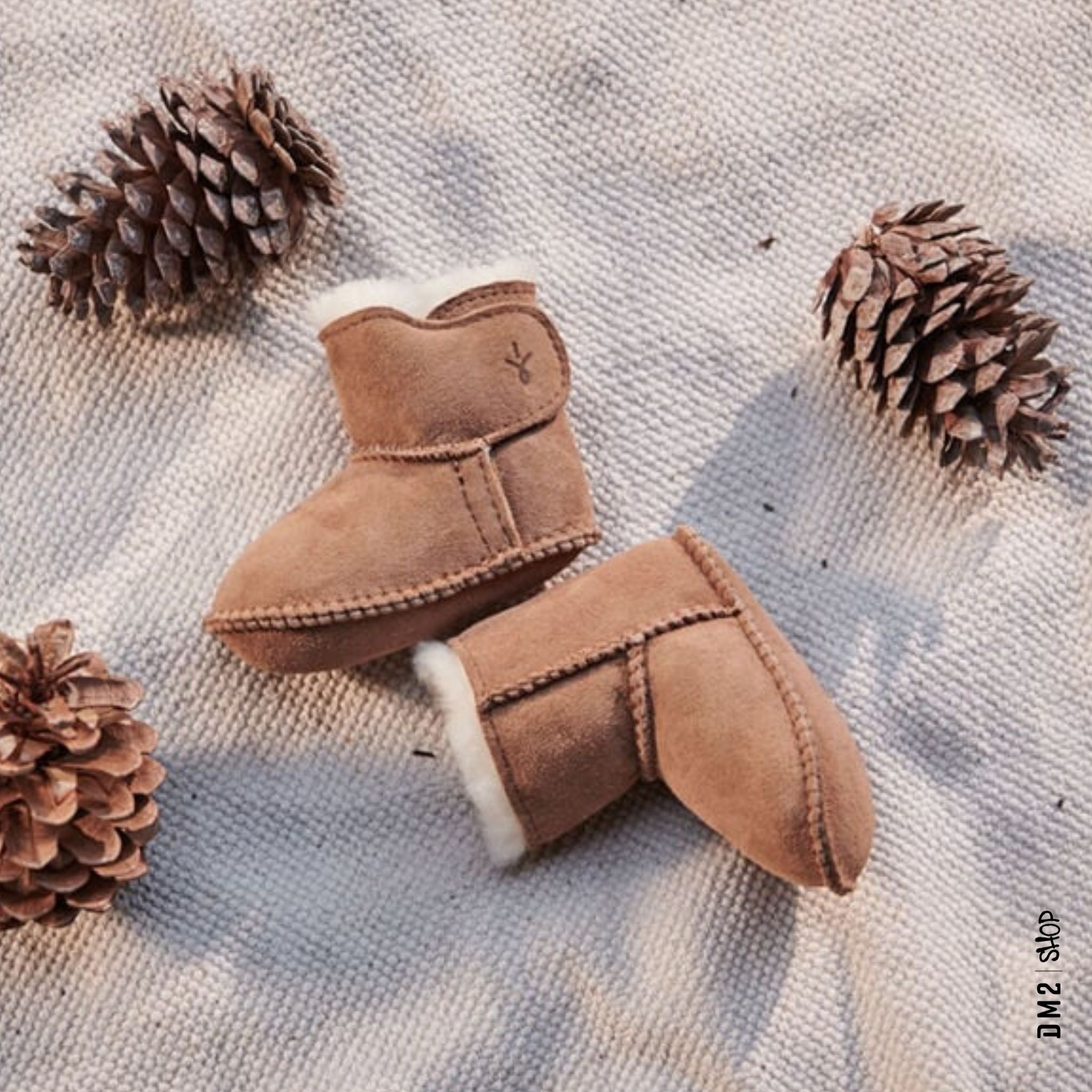 BOTTILLON BEBE BOTTIE EMU AUSTRALIA CHESTNUT - DM2 SHOP