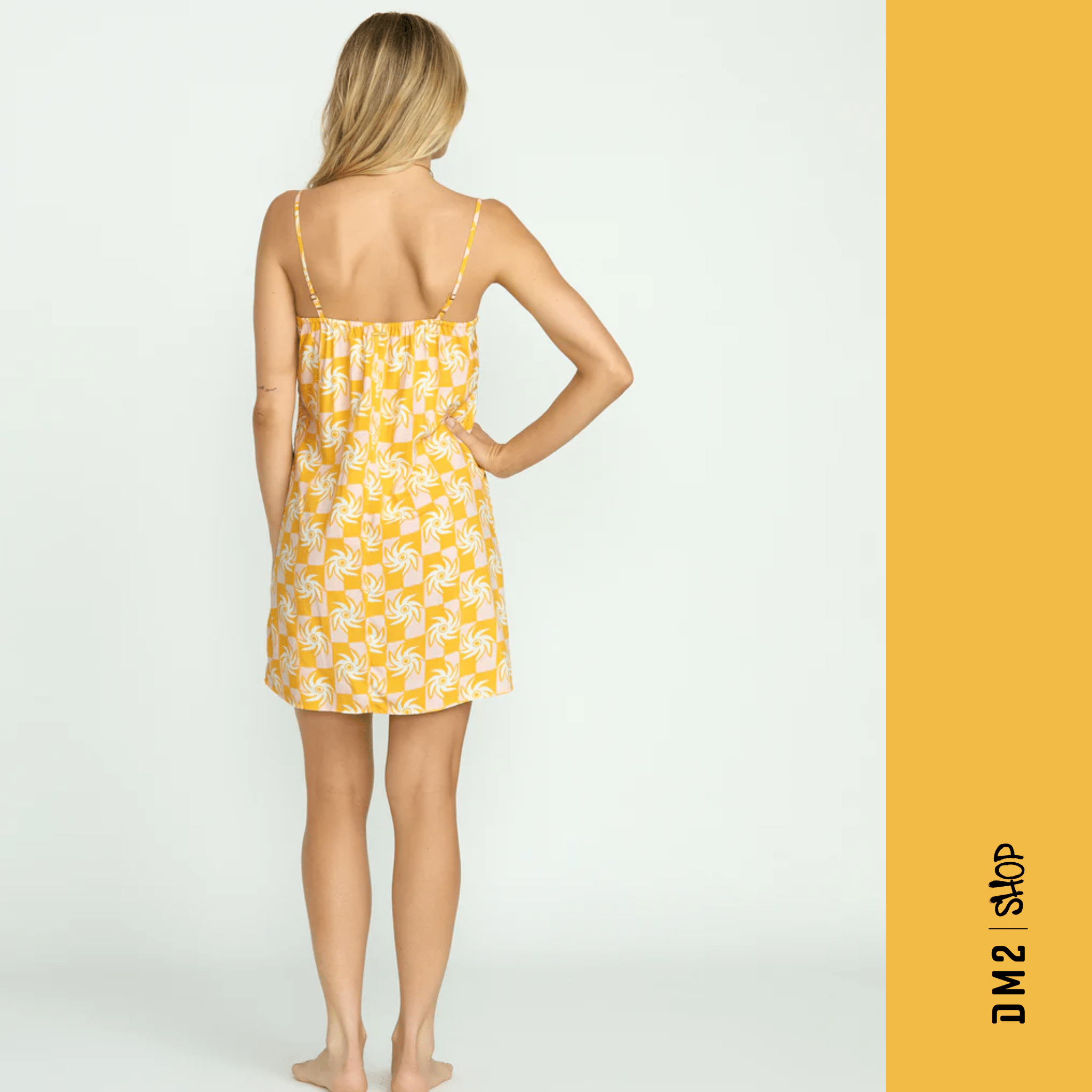 ROBE FEMME 90'S BABE MINI DRESS, BILLABONG - DM2 SHOP