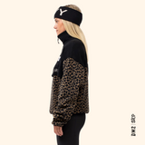 BALL FLEECE - POLAR FEMME - BLACK LEOPARD
