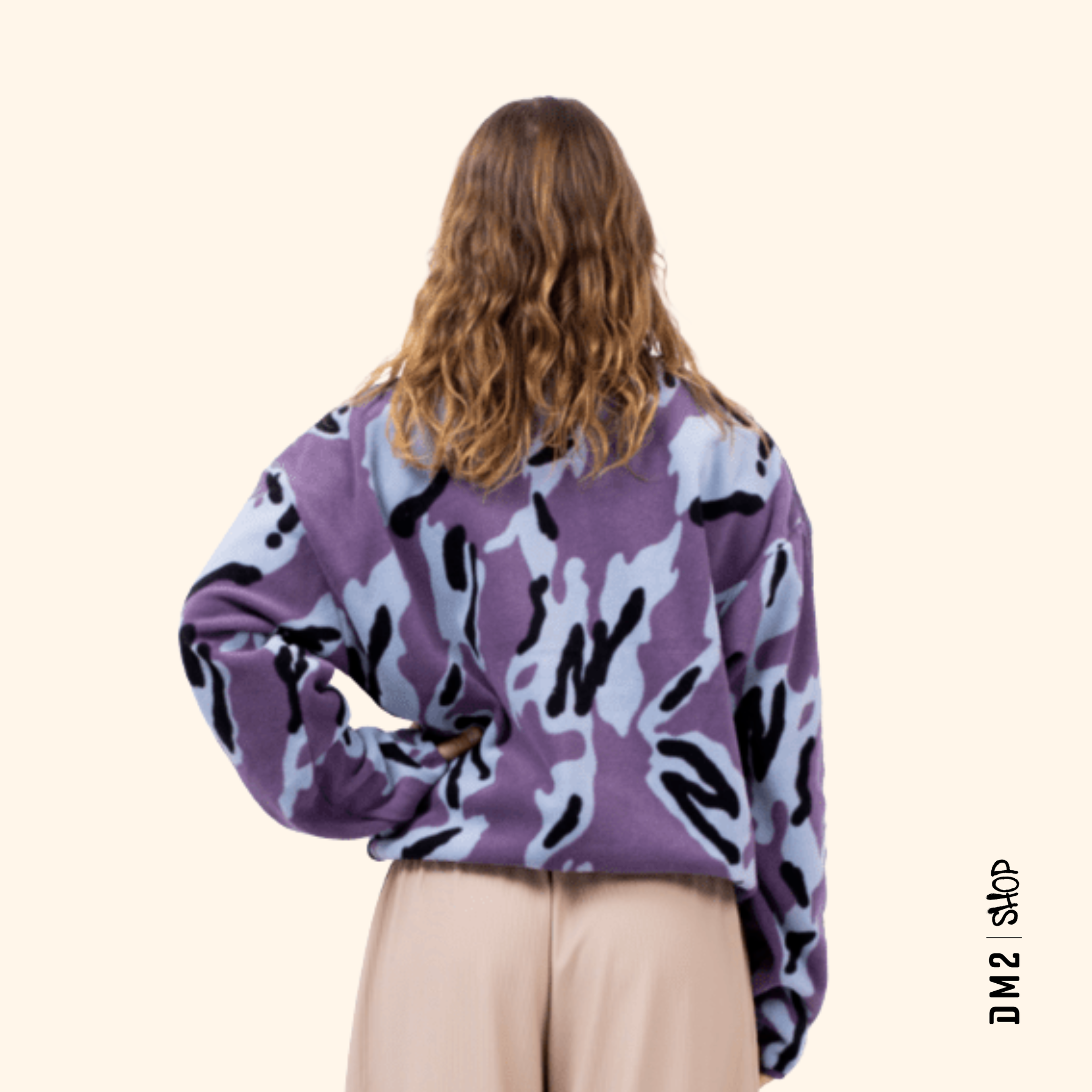BALL FLEECE - POLAR FEMME - PURPLE STRAY