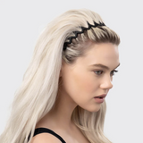 2 BANDEAUX ZIG ZAG POUR CHEVEUX