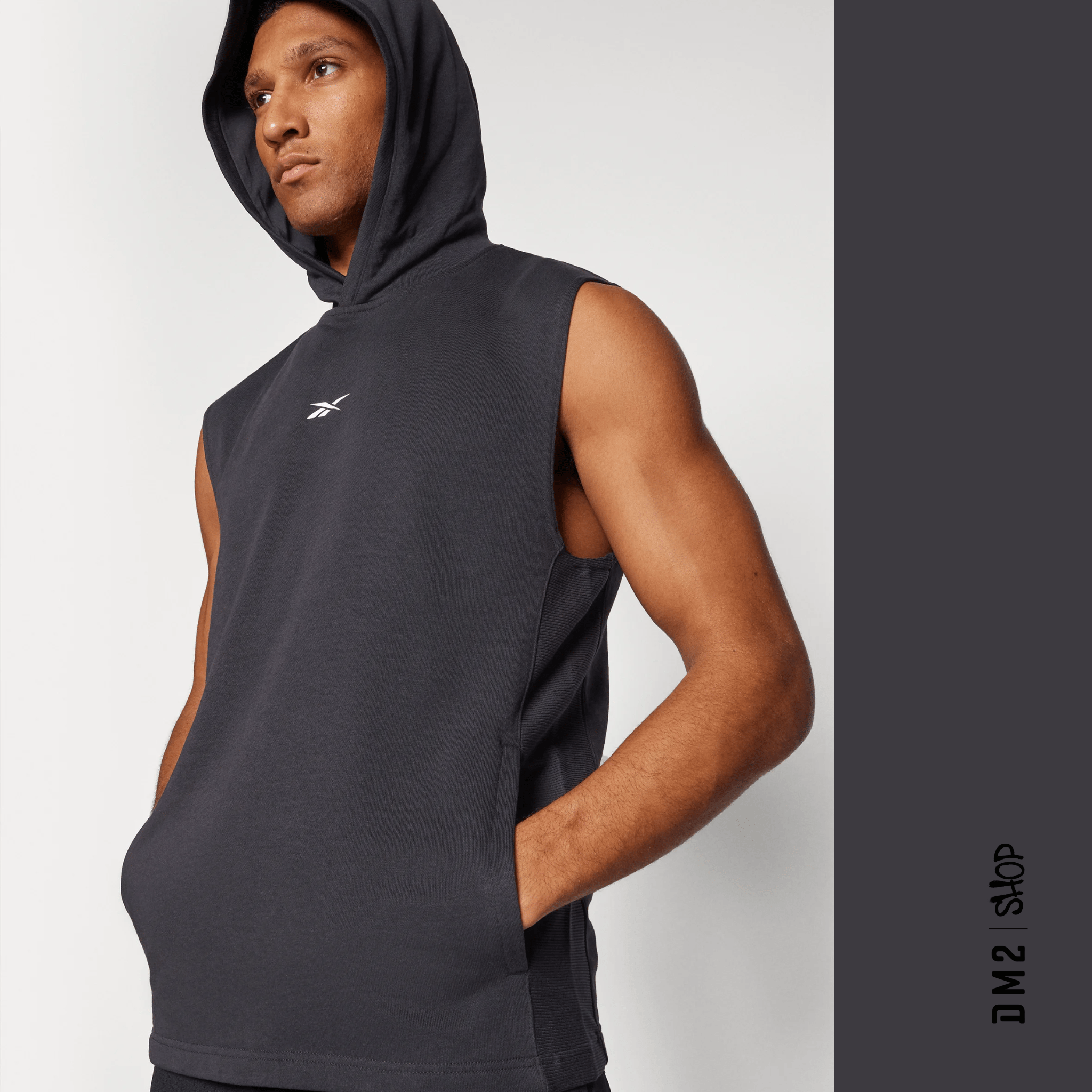 HOOD HOMME SANS MANCHES BASKETBALL, REEBOK - DM2 SHOP