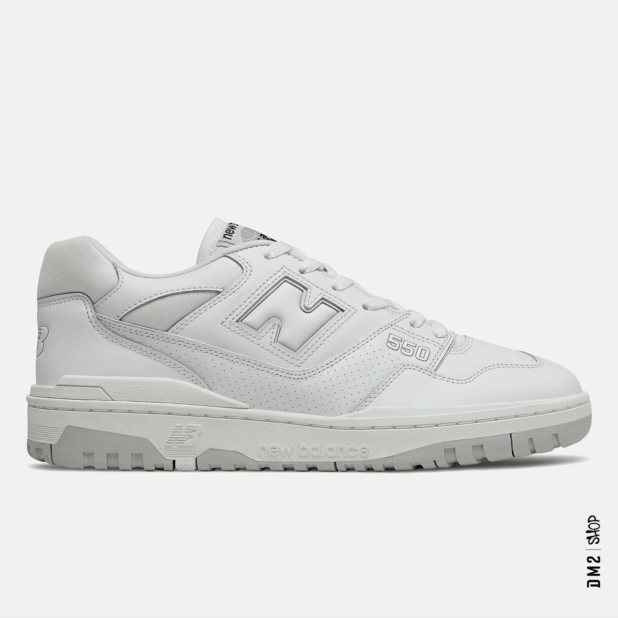 CHAUSSURES UNISEXE 550 TOUT BLANC - DM2 SHOP