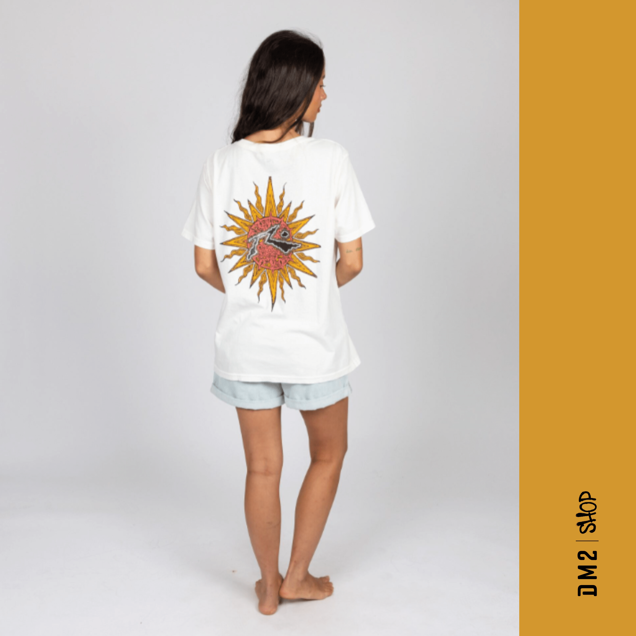 RUSTY T - SHIRT FEMME BC SUN BOYFRIEND TEE - DM2 SHOP