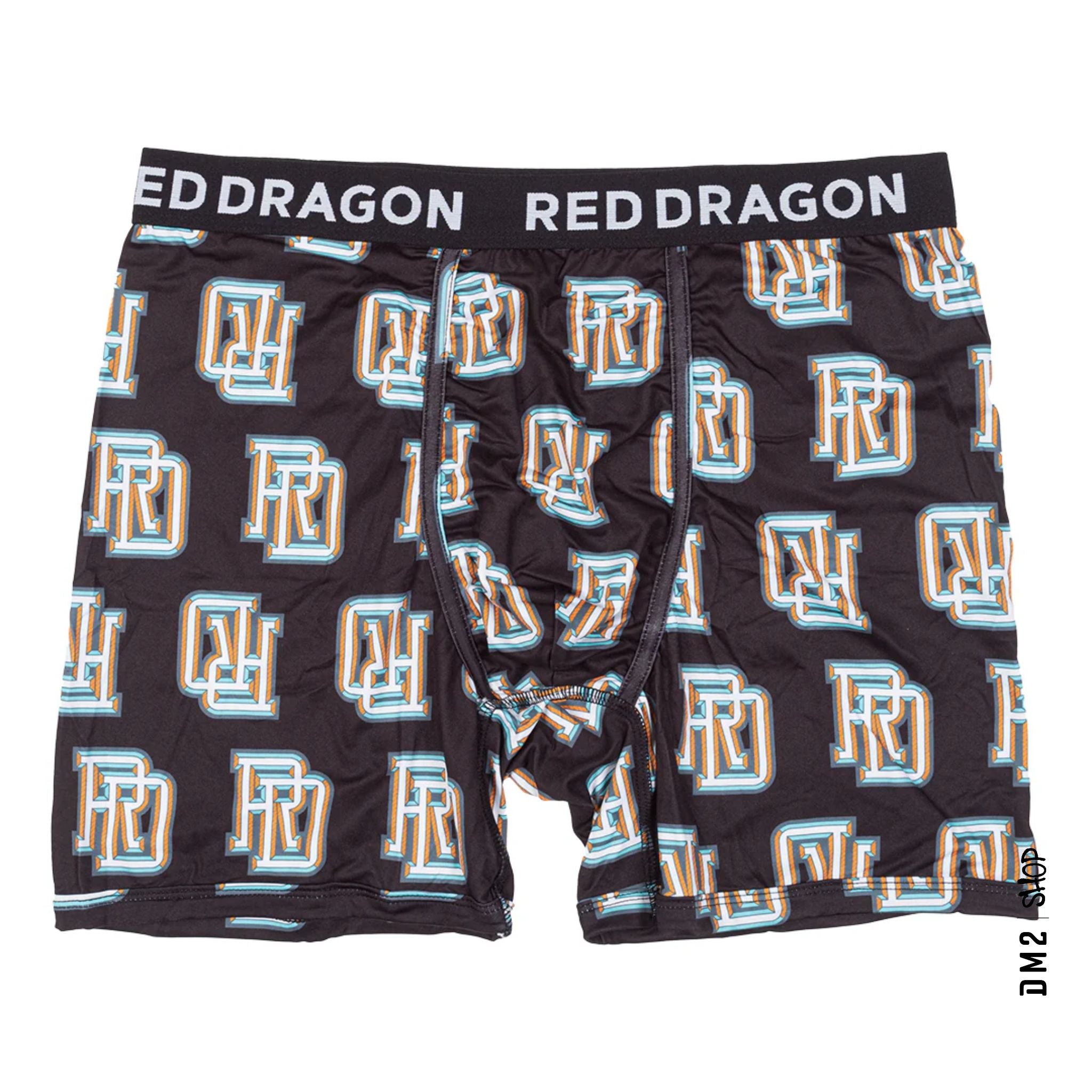 BOXER HOMME BEVELED, RED DRAGON - DM2 SHOP