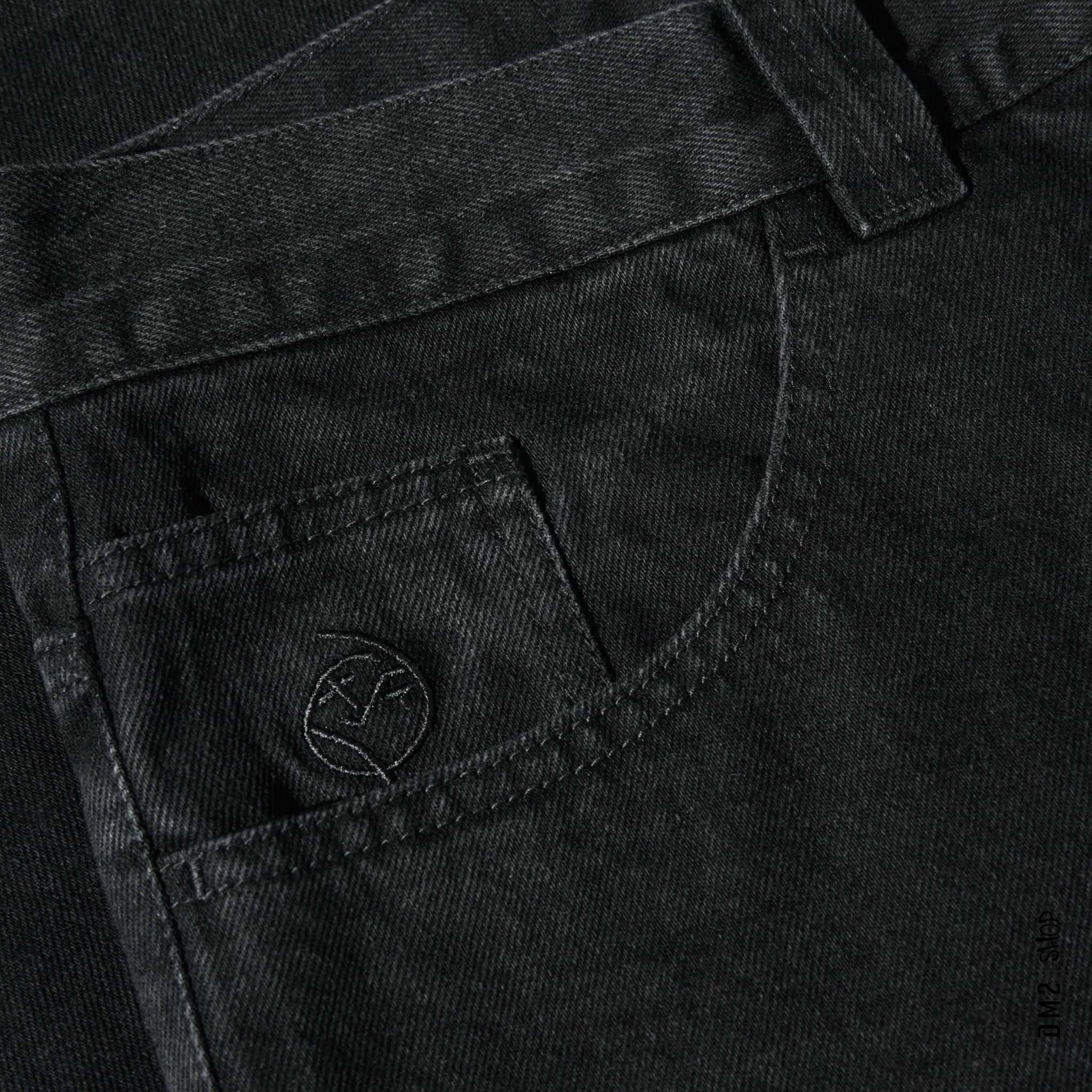 JEANS BIG BOY POLAR SKATE PITCH BLACK - DM2 SHOP