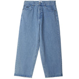 JEANS UNISEX BIGWIG BAGGY LIGHT INDIGO OBEY - DM2 SHOP