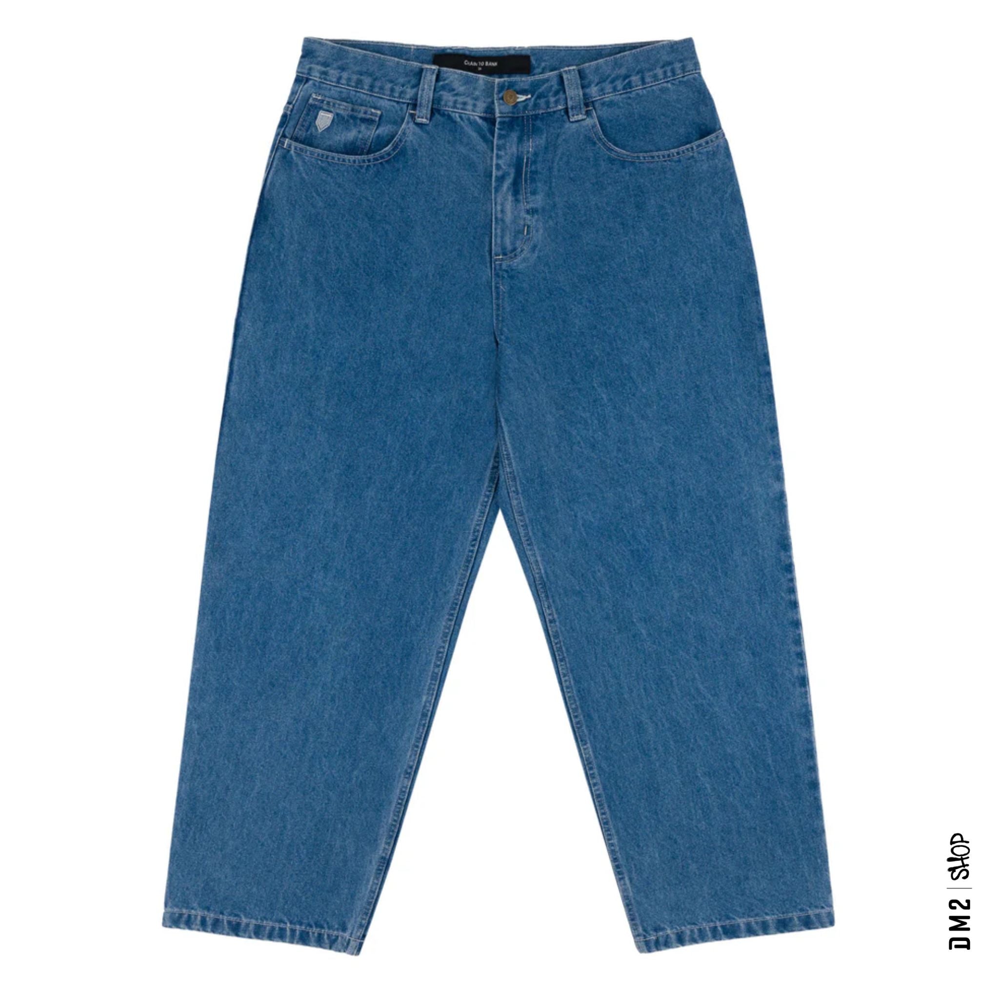 JEANS BAGGY CHAIN TO BANK BILLIONS, 2 couleurs - DM2 SHOP