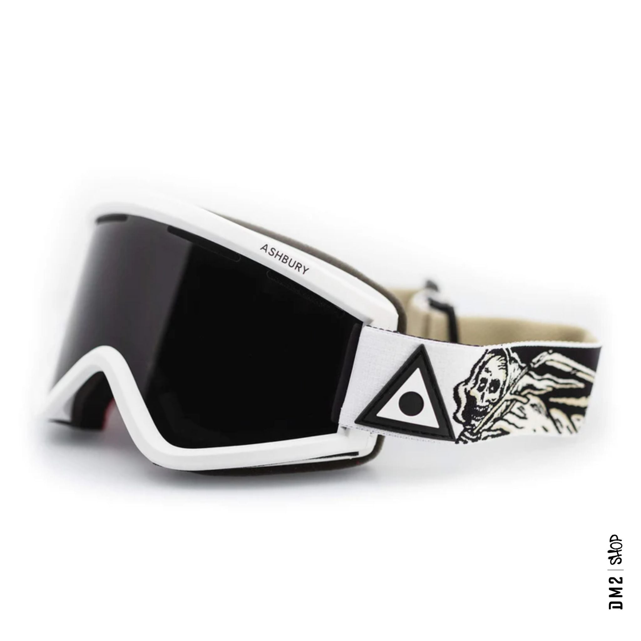 LUNETTE SNOW BLACKBIRD ASHBURY BLANC, 2 lentilles - DM2 SHOP