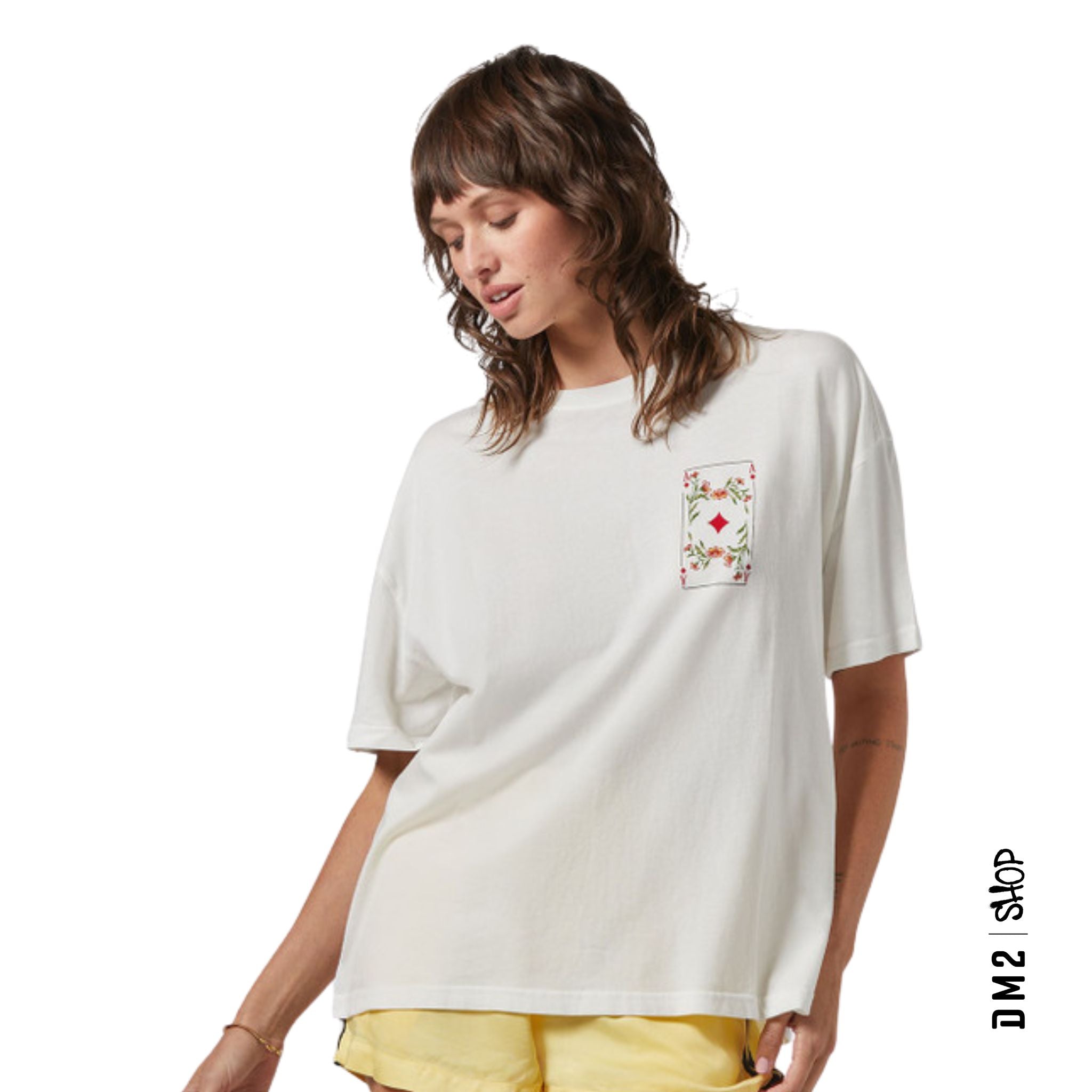 T - SHIRT FEMME BOTANICAL ACE, BRIXTON - DM2 SHOP
