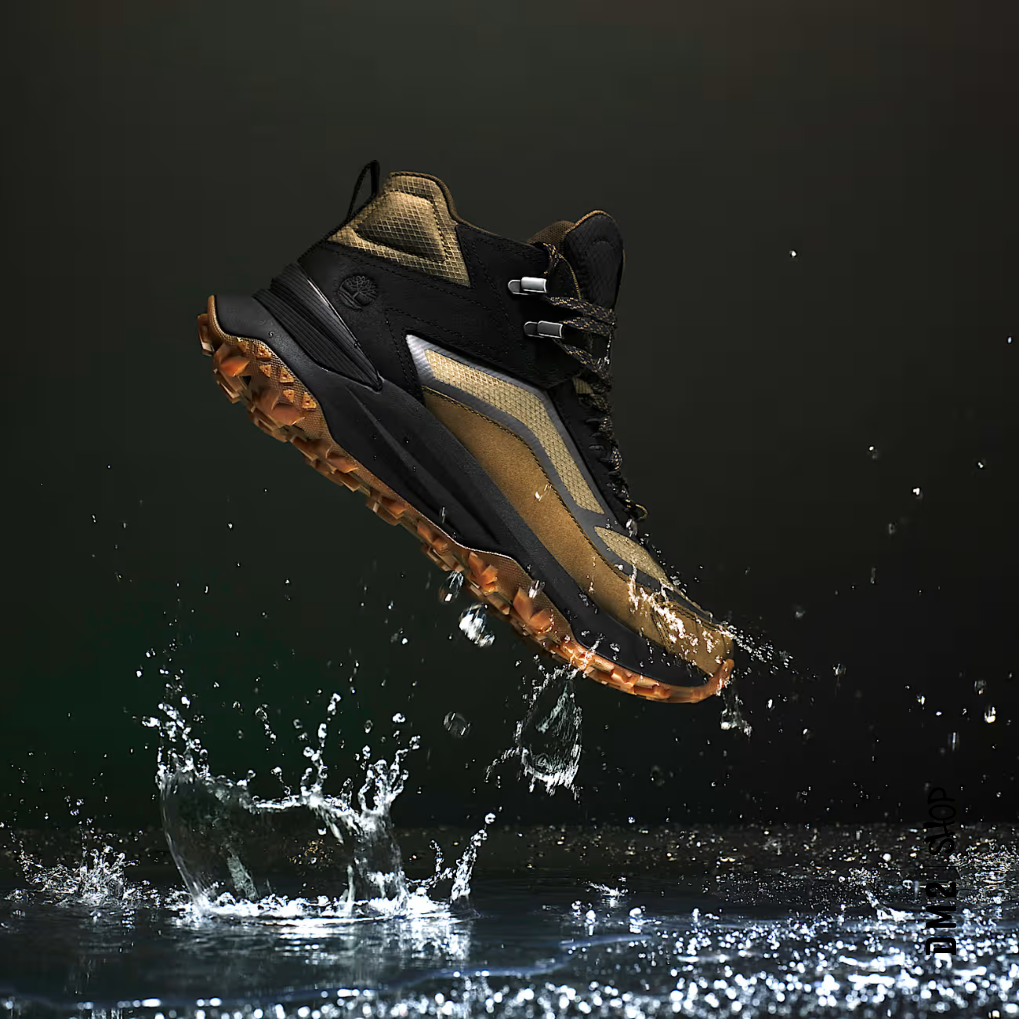 BOTTILLONS MOTION ACCESS MID WATERPROOF OLIVE HOMME