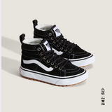 BOTTILLONS JUNIOR VANS MTE SK8-HI NOIR ET BLANC