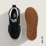 BOTTILLONS JUNIOR VANS MTE SK8-HI NOIR ET BLANC