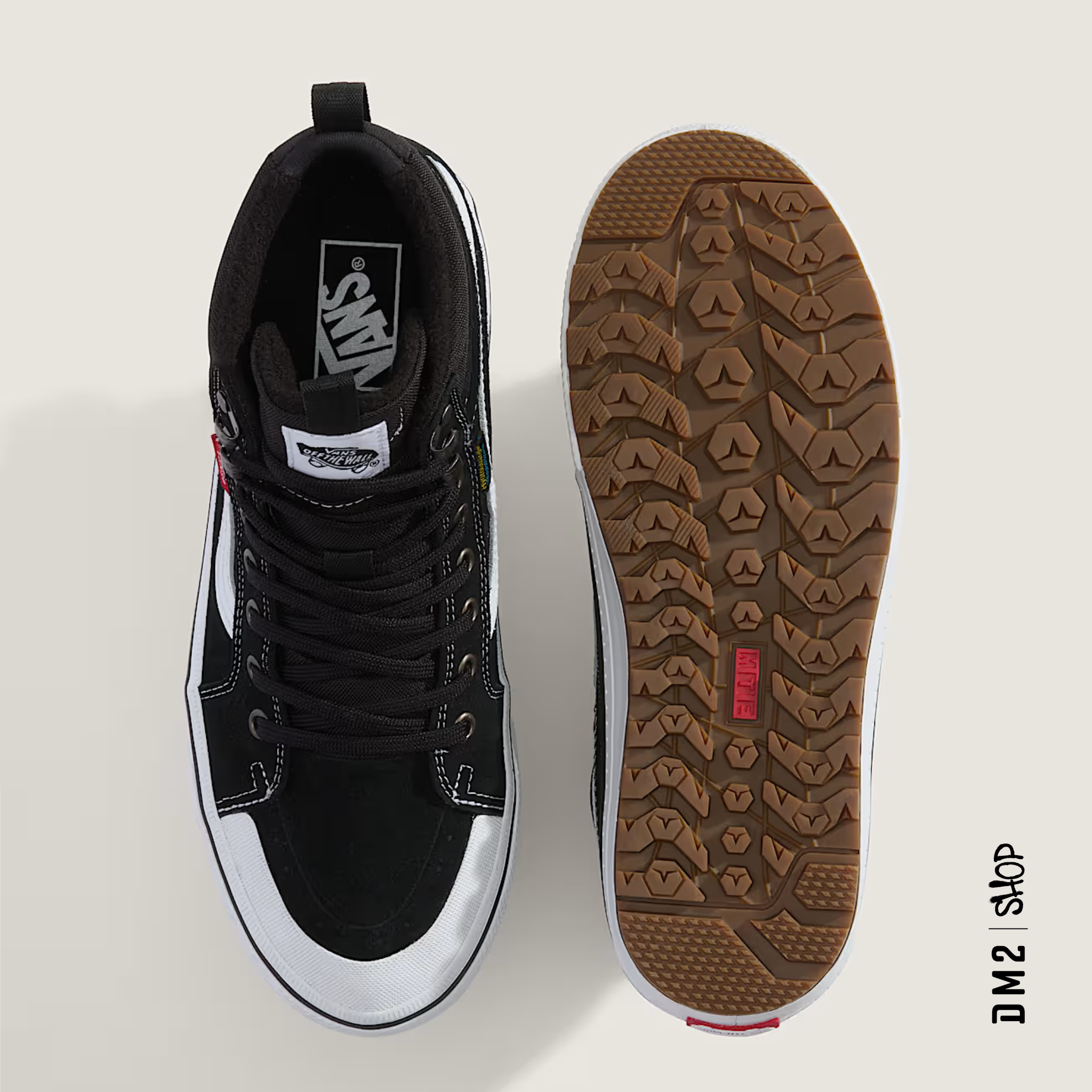 BOTTILLONS MTE SK8 HI UNISEXE NOIR