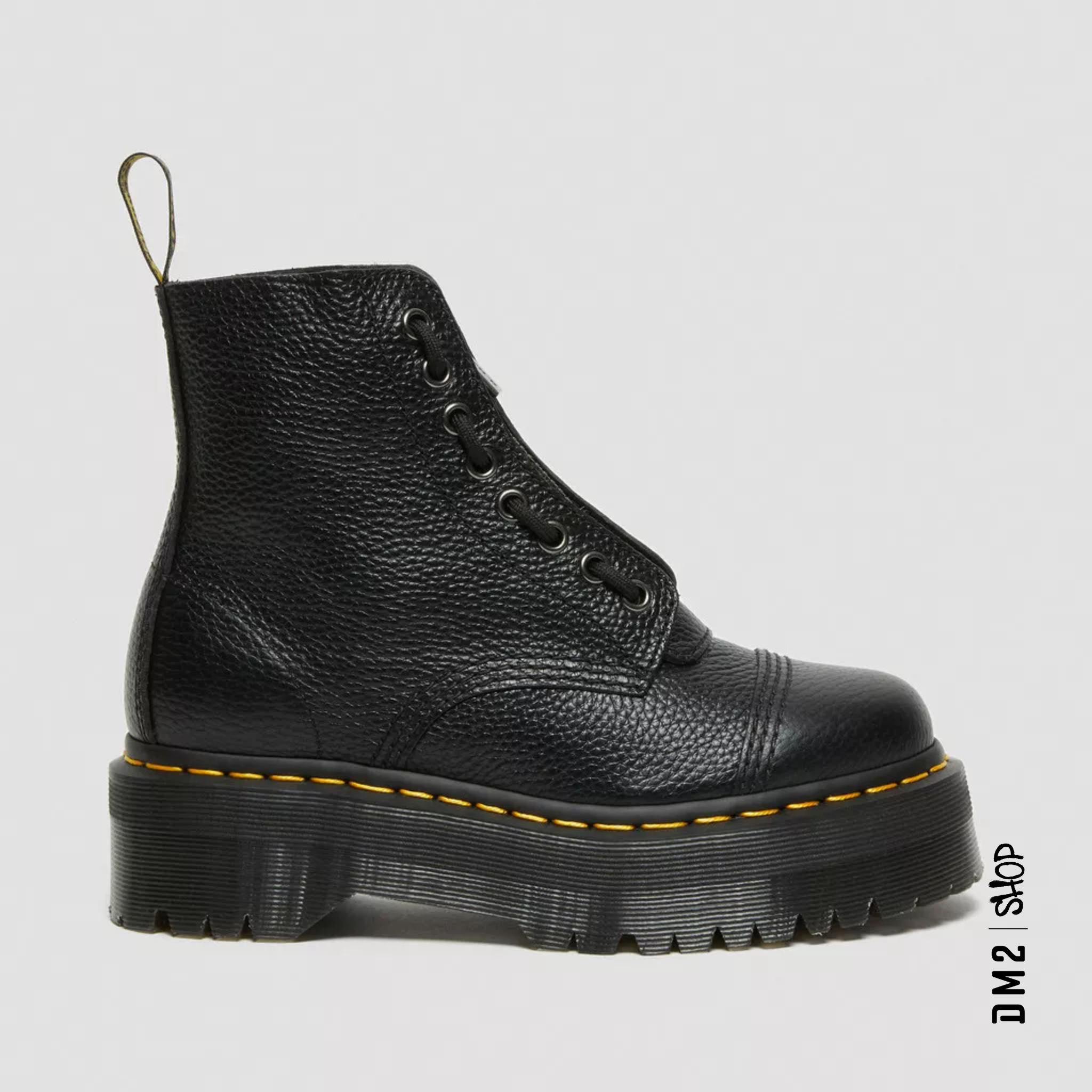 Bottillons Dr.Martens SINCLAIR en cuir nappa