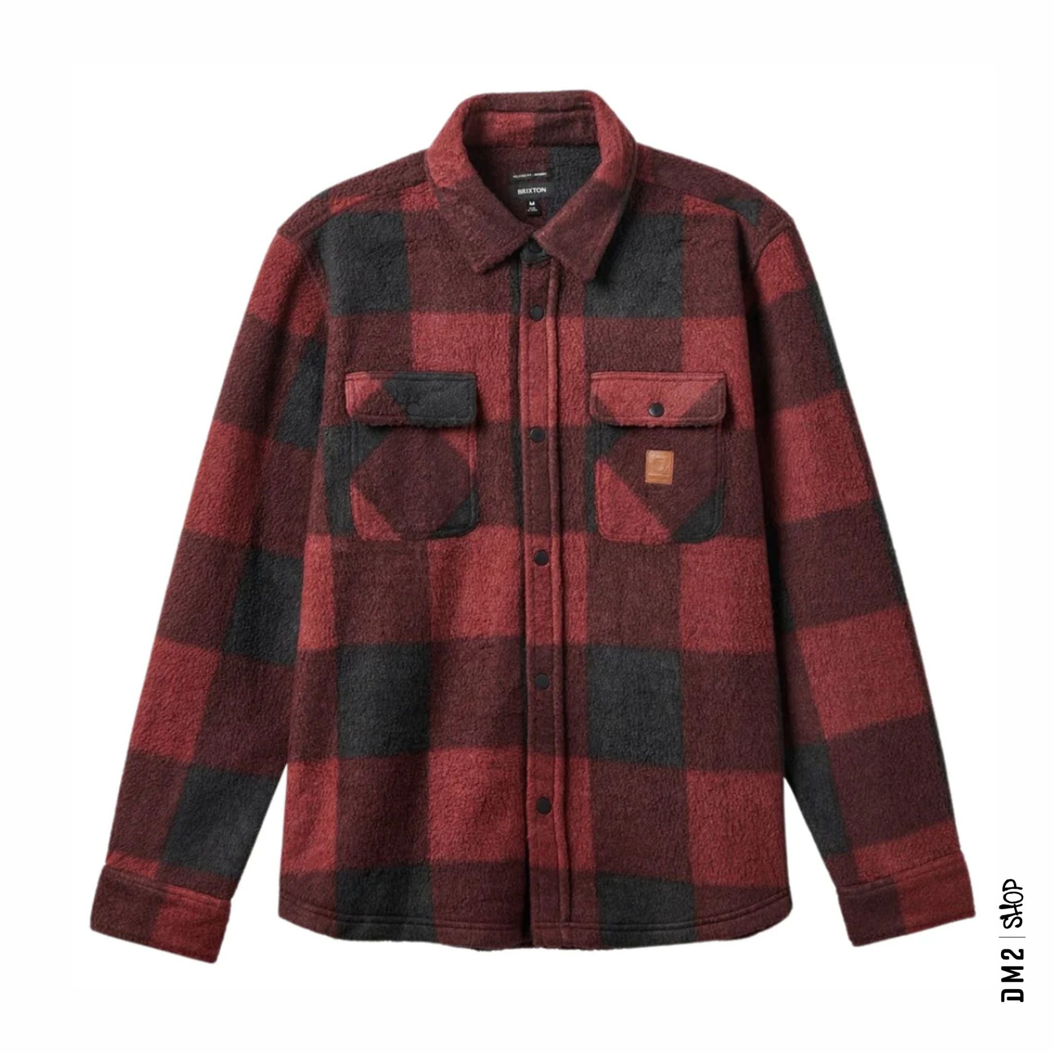 CHEMISE BOWERY ARCTIC BRIXTON ROUGE - DM2 SHOP